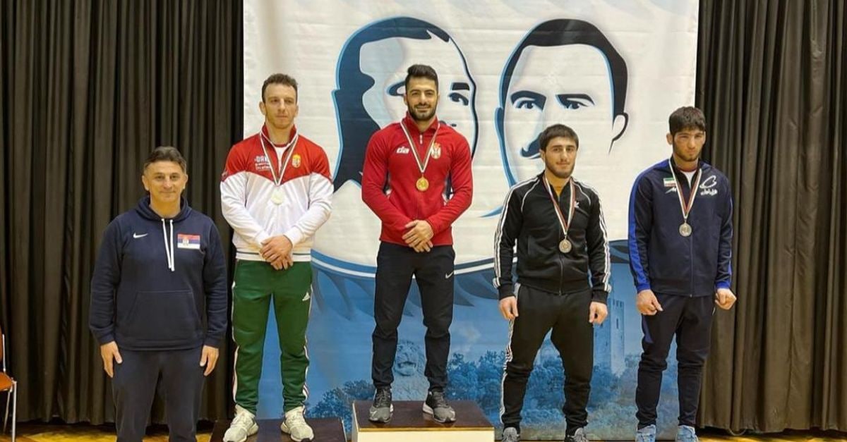 علی ارسلان مدال برنز قهرمانی اروپا را برای صربستان کسب کرد1