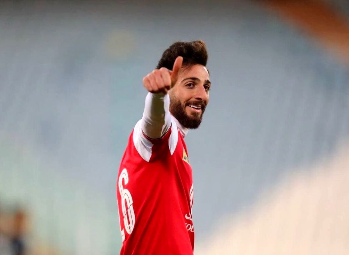 مهدی عبدی در هیچ کدام از بازی های پرسپولیس تا پایان بازی حضور نداشته است