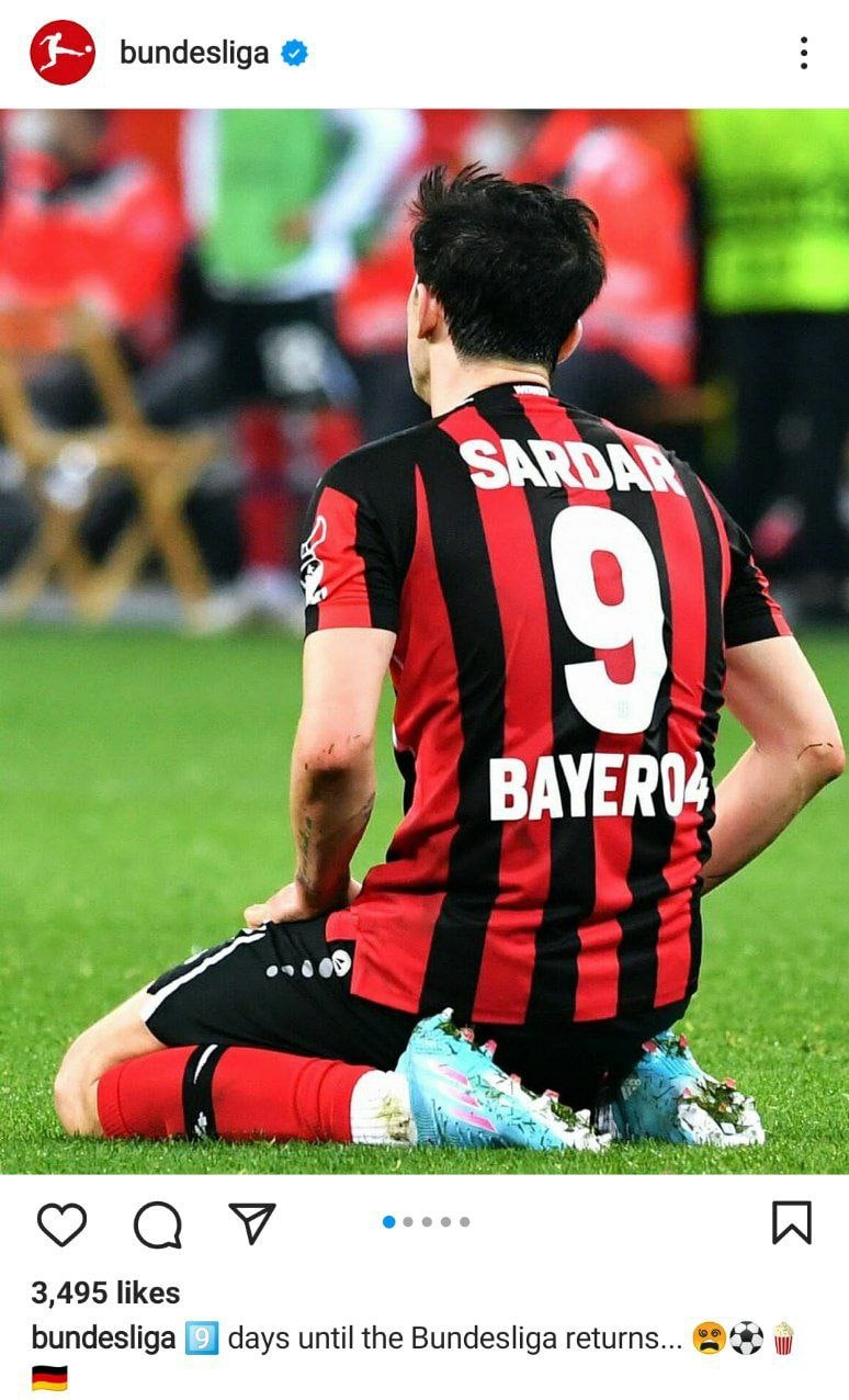 بوندسلیگا با انتشار تصویری از آزمون به استقبال فصل جدید رفت2