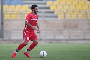 سیامک نعمتی با انگیزه در تمرینات برای حضور در ترکیب اصلی یحیی2