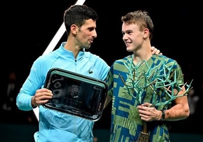 جوکوویچ مقابل تنیسور 19 ساله شکست را پذیرفت2