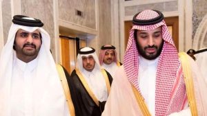 حمایت بن سلمان از قطری ها برای برگزاری جام جهانی 1 حمایت بن سلمان از قطری ها برای برگزاری جام جهانی2