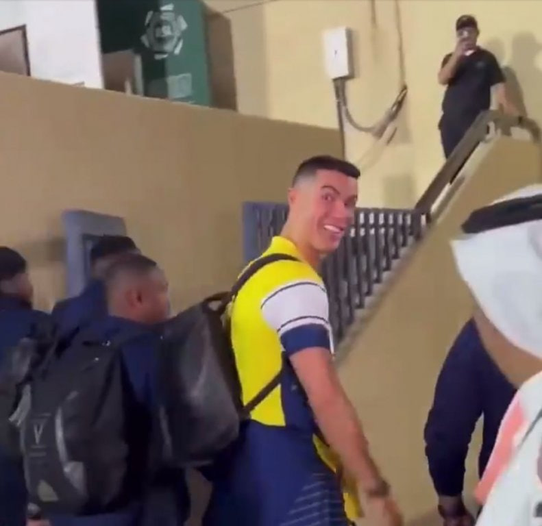 تسلط خبرنگار عرب به زبان پرتغالی رونالدو را سورپرایز کرد2