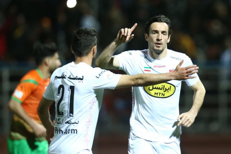 گل کردن پنالتی تخصص مدافع گرجستانی پرسپولیس