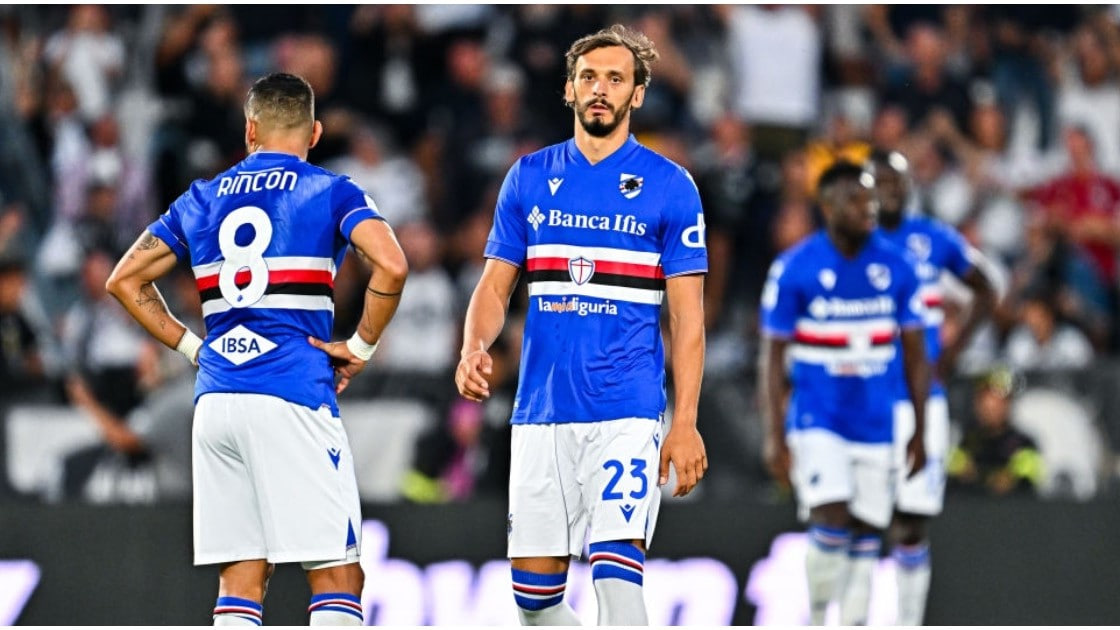 سامپدوریا به سری B سقوط کرد