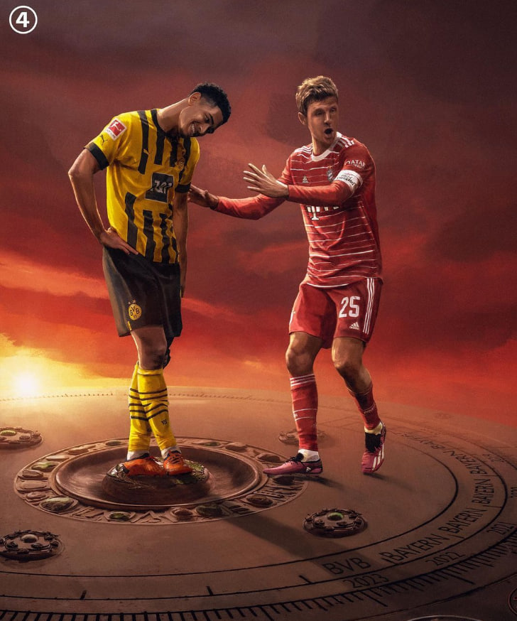 کورس قهرمانی در بوندسلیگا در هفته پایانی2