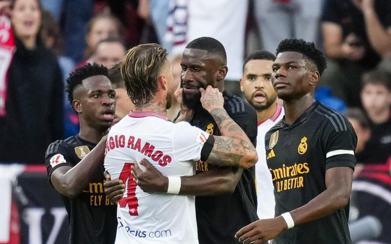 راموس مقابل تیم سابق خود هم دست از درگیری بر نمی دارد1