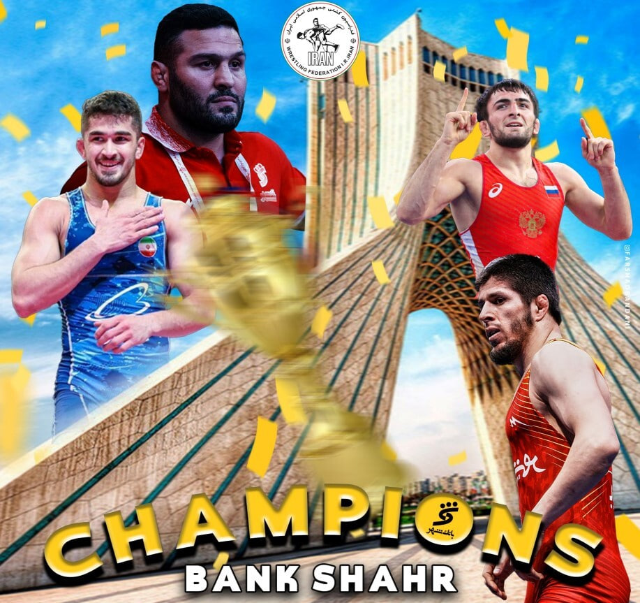 بانک شهر قهرمان لیگ کشتی آزاد شد1