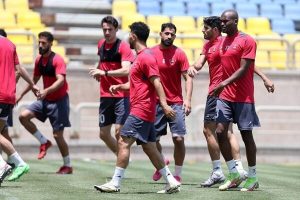 بازگشت ستاره گرجستانی به تمرینات گروهی 1 بازگشت ستاره گرجستانی به تمرینات گروهی2