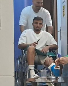 مصدومیت نا خواسته باعث شد که صادقی فصل را از دست بدهد 2 مصدومیت نا خواسته باعث شد که صادقی فصل را از دست بدهد