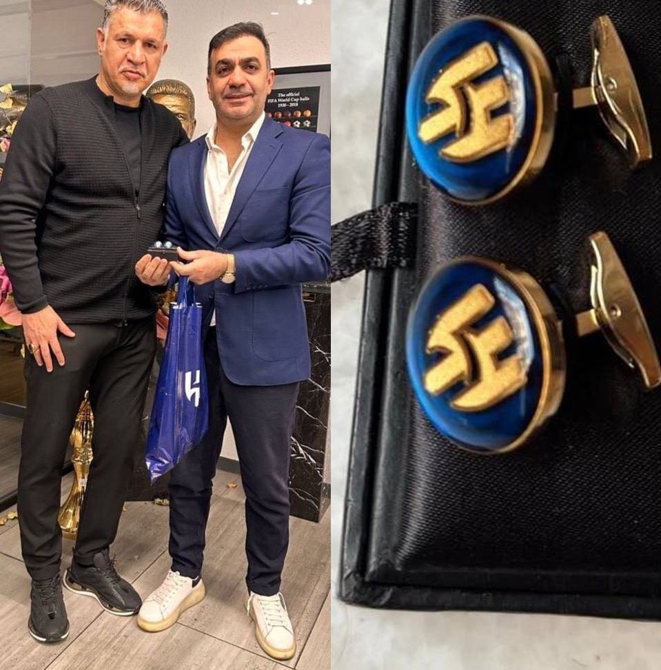 هدیه ویژه باشگاه الهلال برای اسطوره فوتبال ایران1