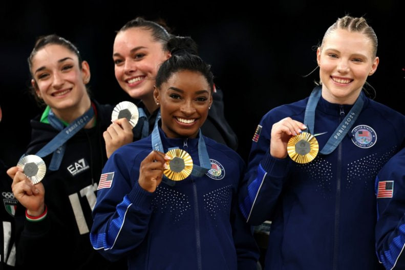 ژیمناست آمریکایی هشتمین مدال المپیک را هم بدست آورد