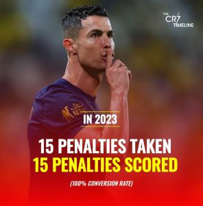 رونالدو تمام پنالتی هایش را در النصر به گل تبدیل کرده است 1 رونالدو تمام پنالتی هایش را در النصر به گل تبدیل کرده است2