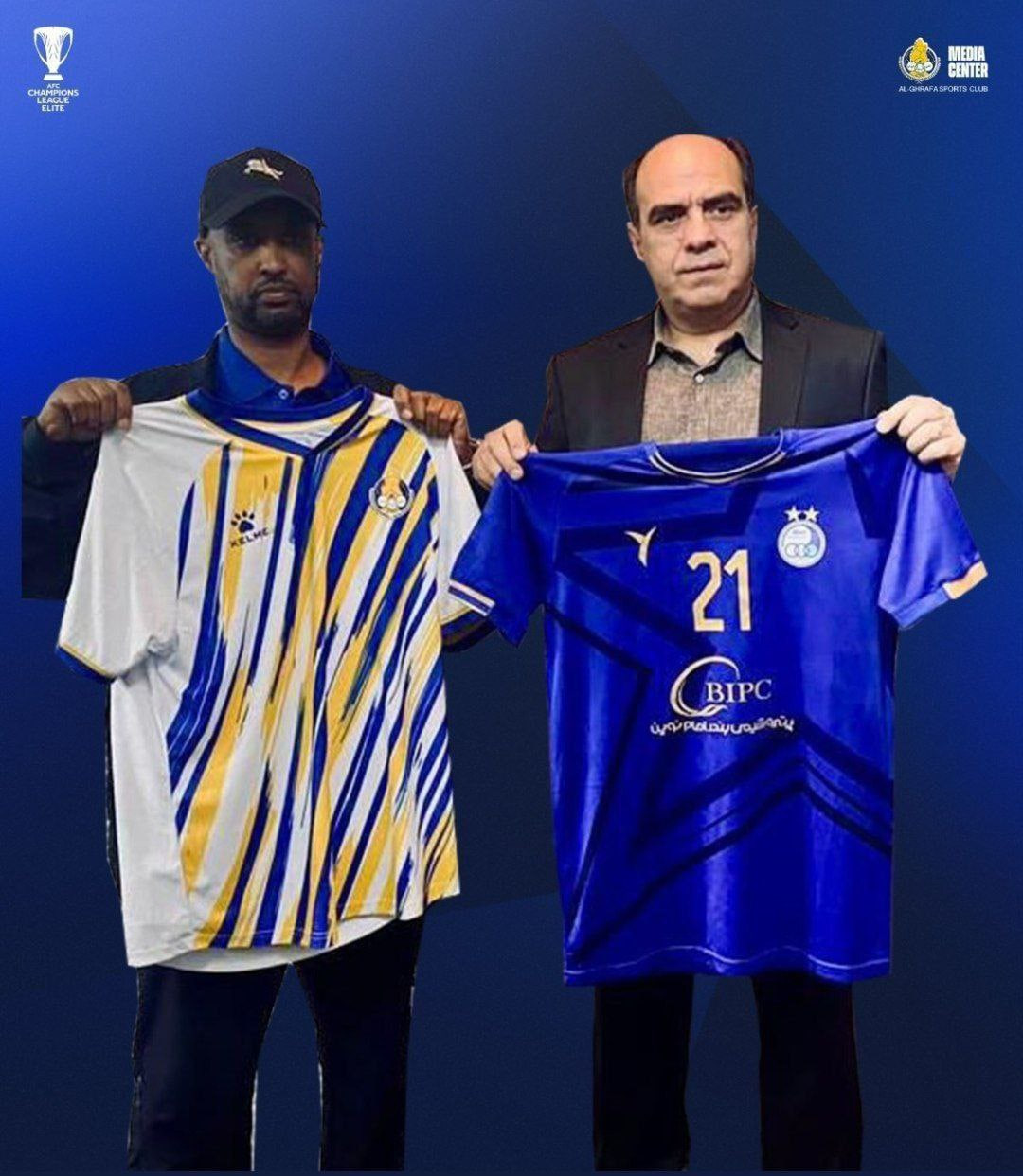 کنفدراسیون فوتبال آسیا نام خلیج فارس را از روی پیراهن استقلال حذف کرد2