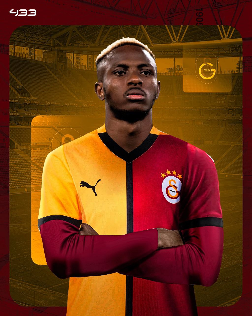 گالاتاسرای برای جذب اوسمین اقدام کرده است