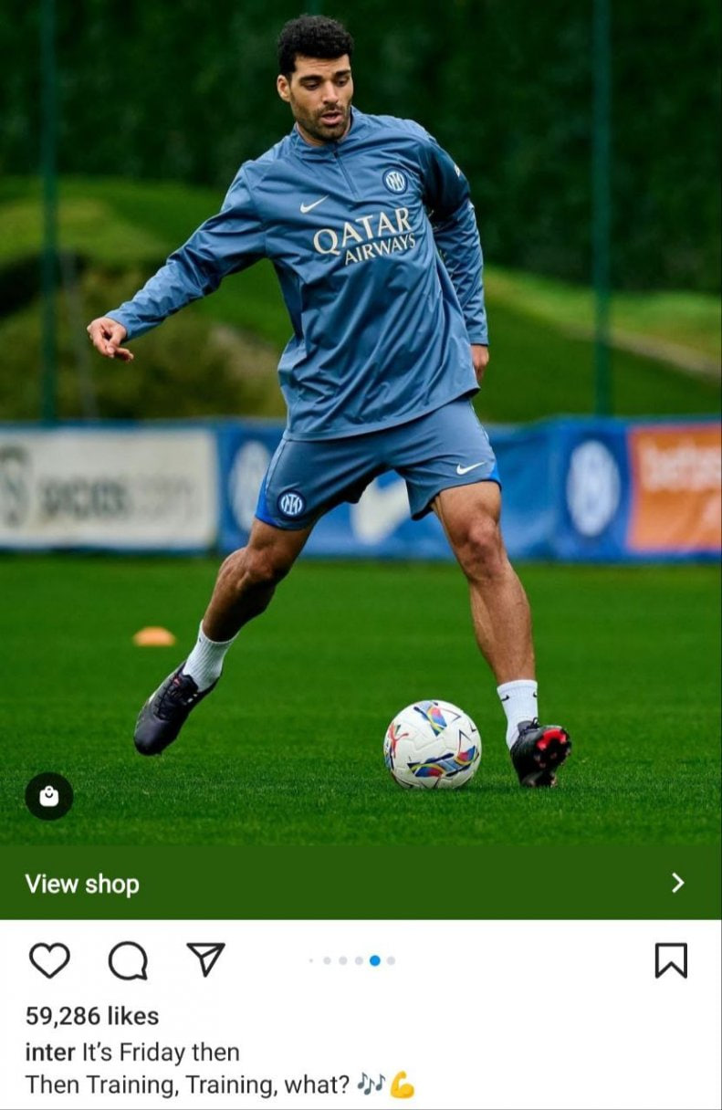 استارت اینتر با ستاره ها پس از فیفا دی اخیر22