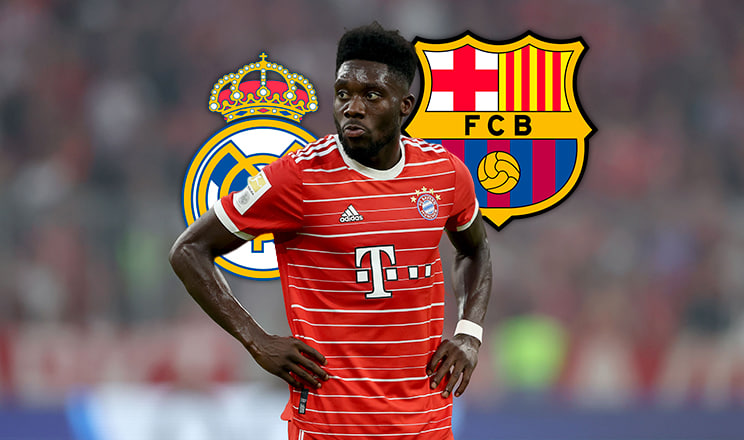 بارسلونا هم مثل رئال به جذب آلفونسو دیویس علاقمند شده است.22