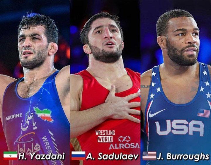 حسن یزدانی در صدر محبوب ترین کشتی گیران جهان1