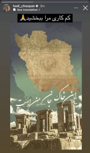معذرت خواهی گرگ پارسی به دلیل قهرمان نشدن در مستر المپیا 1 معذرت خواهی گرگ پارسی به دلیل قهرمان نشدن در مستر المپیا22
