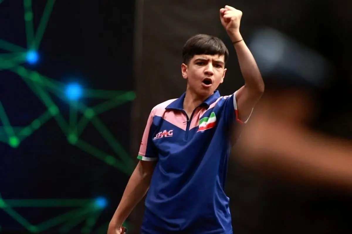 پدیده ایرانی نفر اول رنکینگ پینگ پنگ جهان را شکست داد22