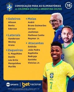 نیمار دوباره به تیم ملی برزیل دعوت شد