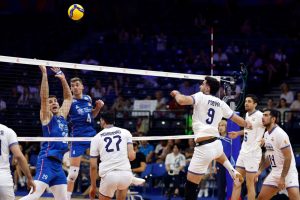 شکست میزبان توسط تیم ملی والیبال در نخستین بازی از هفته دوم لیگ ملت ها1