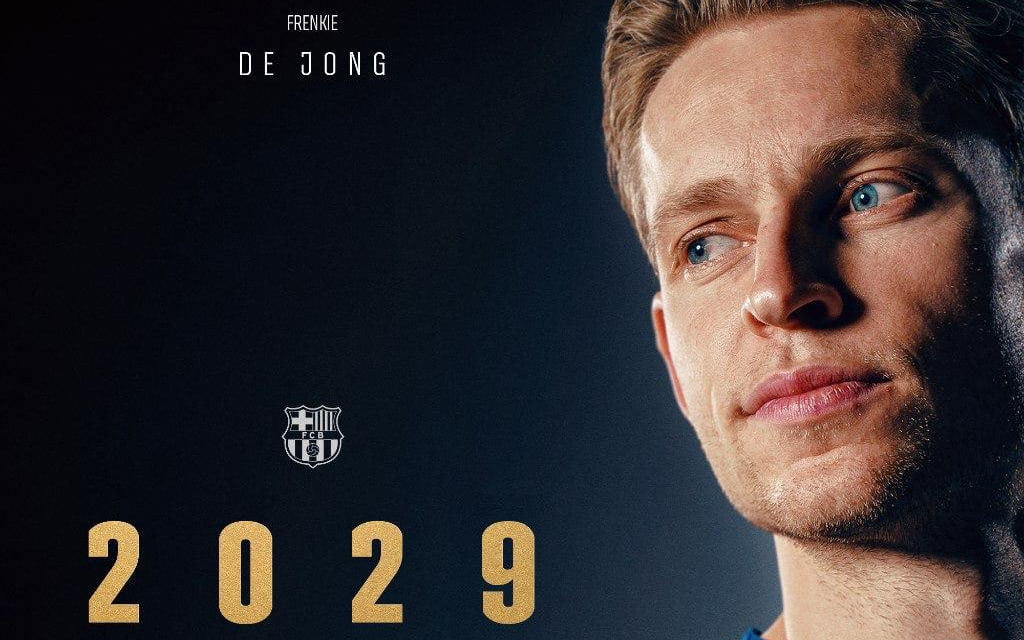 فرنکی دی یونگ تا ۲۰۲۹ با کاهش دستمزد در بارسلونا ماند2