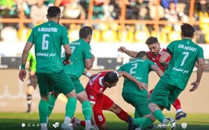 پیروزی پرسپولیس مقابل شمس آذر و صدرنشینی پیش از دربی